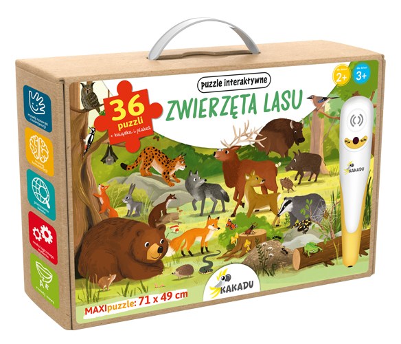 KAKADU_PUZZLE_pudełko-szare_Zwierzeta-lasu_max1